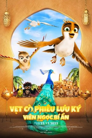 Vẹt Cò Phiêu Lưu Kỳ: Viên Ngọc Bí Ẩn (Richard the Stork and the Mystery of the Great Jewel/A Stork's Journey 2) [2023]